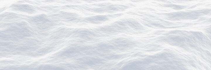 3D snowdrift surface. Snow mountain