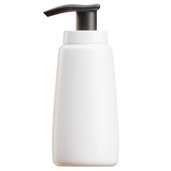 White Pump Bottle