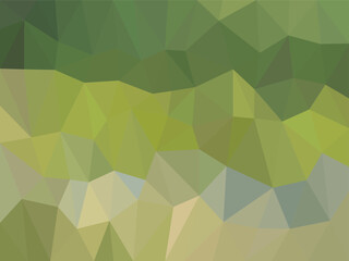 Green Polygon Abstract Geometric Background