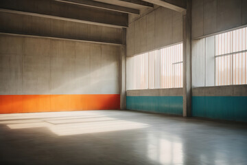 Obraz premium Excellent Abstract minimal background with floor