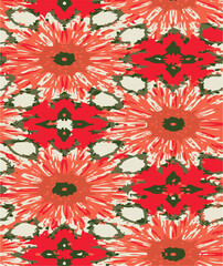 botanical floral, vector, seamless pattern,  leaves, big set ,background with flowers.