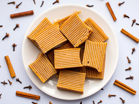 Lapis Legit: Traditional Indonesian Layer Cake.