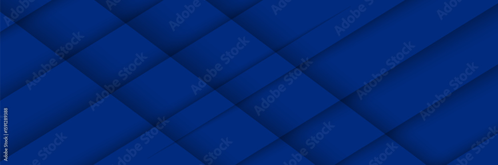 Poster Modern abstract blue background with diagonal line. Simple graphic design element. Futuristic concept. Horizontal banner template with space for your text. Vector