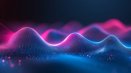 Abstract digital wave form (20)