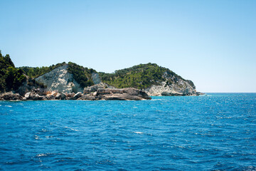 Scenic Coastal Landscape with Rocky Cliffs