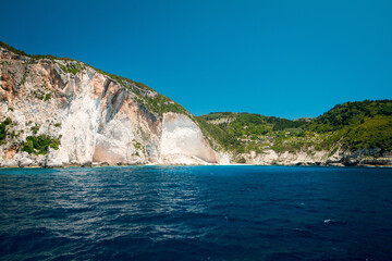 Scenic Rocky Coastline with Clear Blue Waters