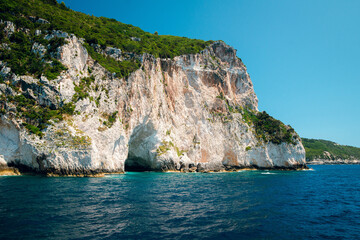 Scenic Cliff Overlooking Blue Sea