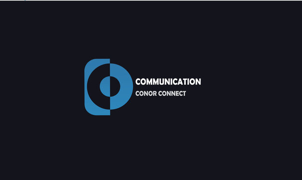 communication conor colt logo, modern logo