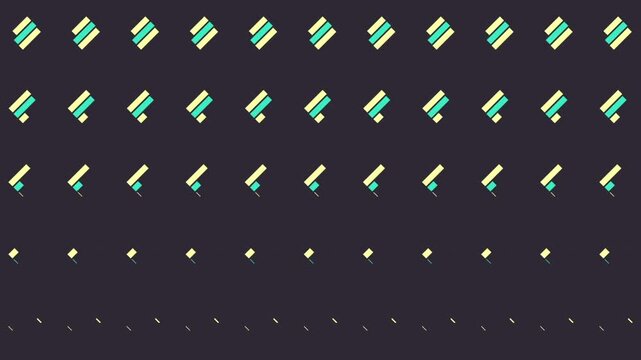 4K Animated Random Pattern Background