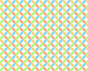 seamless pattern with colorful dots