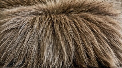 Fototapeta premium close up of a fur