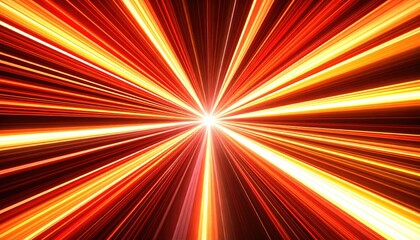 Fototapeta premium Radiating energy burst