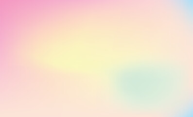 abstract colorful background with circles-Dreamy Pastel Gradient Background in Soft Pink, Yellow, and Aqua Tones