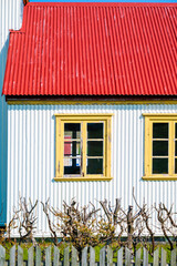 The mystical landscape of Iceland, churches on the Westfjords