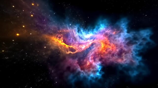 space background with stars