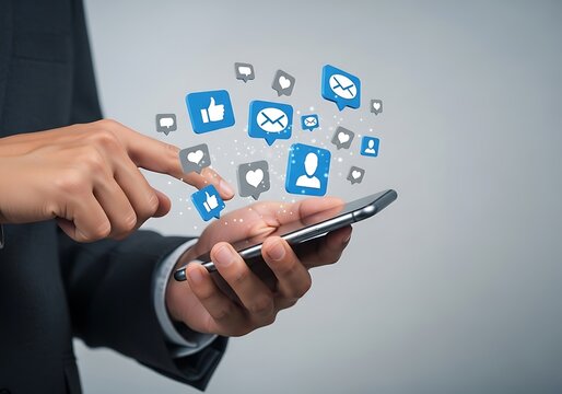 Engaging With Social Media Notifications Through Mobile Device Interaction