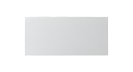 Blank rectangular surface.