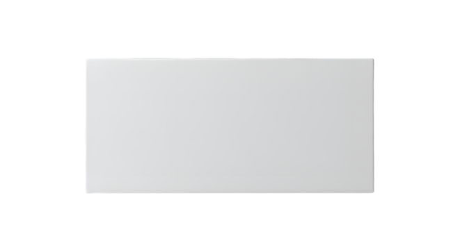 Blank rectangular surface.