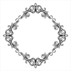 Elegant Ornament Design for Invitations