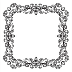 Elegant Ornament Design for Invitations