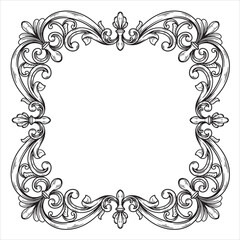 Elegant Ornament Design for Invitations