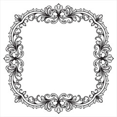 Elegant Ornament Design for Invitations