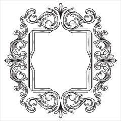 Elegant Ornament Design for Invitations