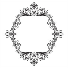 Elegant Ornament Design for Invitations