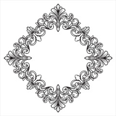 Elegant Ornament Design for Invitations