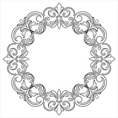 Elegant Ornament Design for Invitations