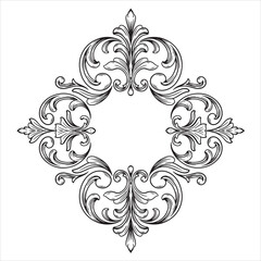 Elegant Ornament Design for Invitations