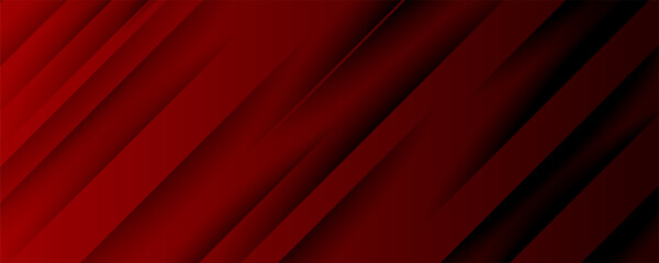 Red line with white architecture futuristic background minimal concept vector illustration subtle design.