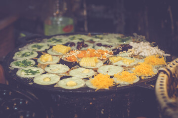 Traditional Thai Coconut Pancakes: A Sweet Street Food Delight