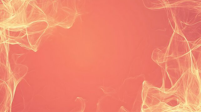 Abstract peachy background with soft wispy lines