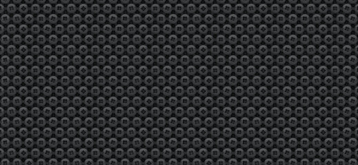 screw head pattern for background or overlay