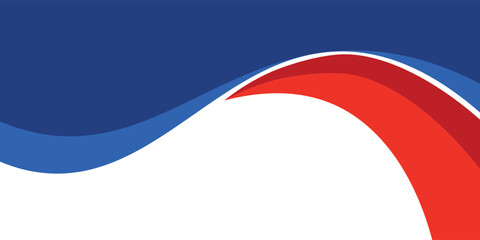 abstract business banner background with red and blue gradient color.eps10