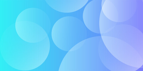 Modern banner background. colorful, blue and purple gradations, circles, eps 10