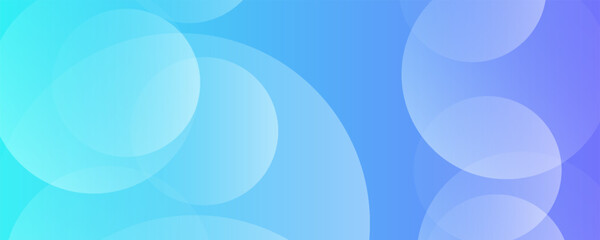 Modern banner background. colorful, blue and purple gradations, circles, eps 10
