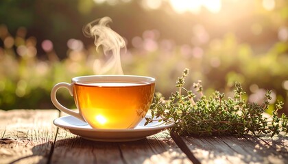 Sunrise Tea Garden Relaxation.