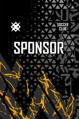 Customizable football jersey designs professional soccer uniform templates