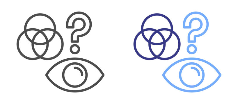 Color Blindness icon color