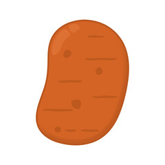 potato vector illustration simple