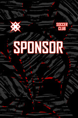 Customizable football jersey designs professional soccer uniform templates