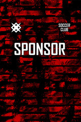 Customizable football jersey designs professional soccer uniform templates