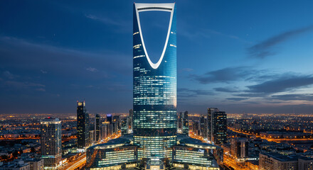 Kingdom Tower ( Riyadh, Jeddah, Saudi Arabia)