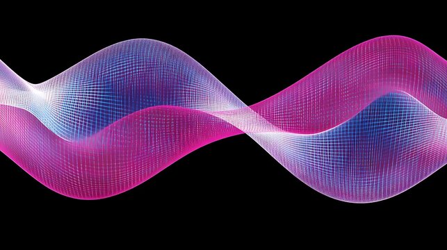 Abstract swirling waves