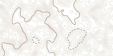 Topography map. Cartography mountains contour lines, elevation maps and earth contoured line topology. Wavy abstract measuring compass contours. Topographic geographical vector background illustration