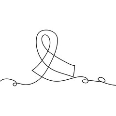 Continuous Line Ribbon