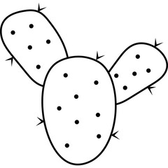 Cactus Outline
