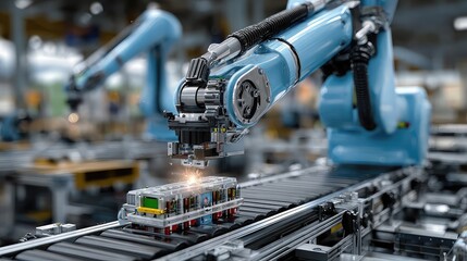 Boosting factory robotics for precision assembly with collaborative robots, vision systems, and real-time monitoring to assemble parts quickly, accurately, and cost-effectively in high-precision